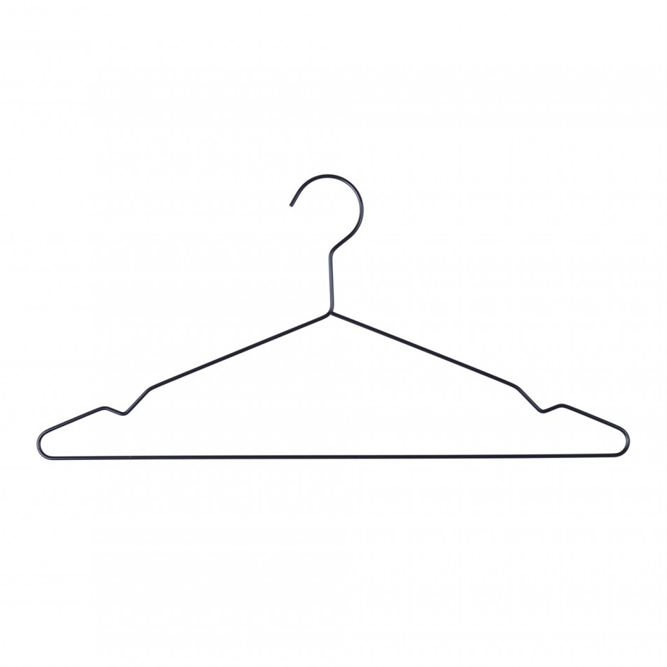 HAY Metal Hanger Black Kleerhanger The SHOP Online