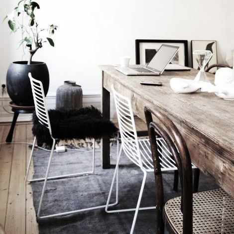 HAY - Hee Dining Chair Black/White/Grey/Army/racing Green/Beige/Rust - Stoel - The SHOP Online ...